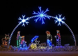 The Nativity — the world's largest annual pause