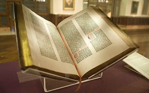 The Gutenberg Bible, c. 1455