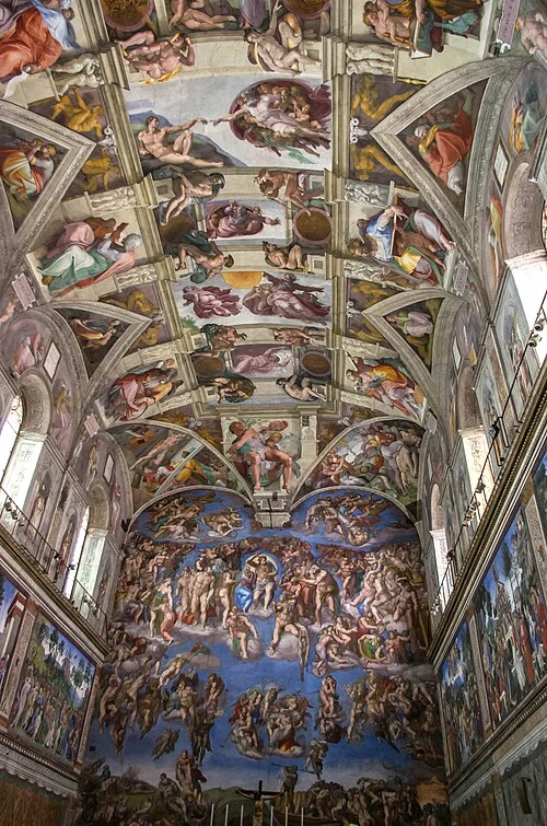 The Sistine ceiling — Genesis in fresco